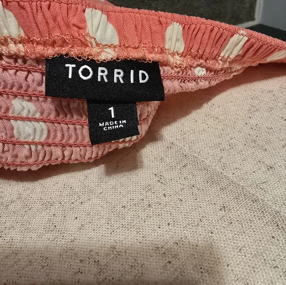 Torrid Midi Challis Sweetheart Dress - Picture 4 of 4